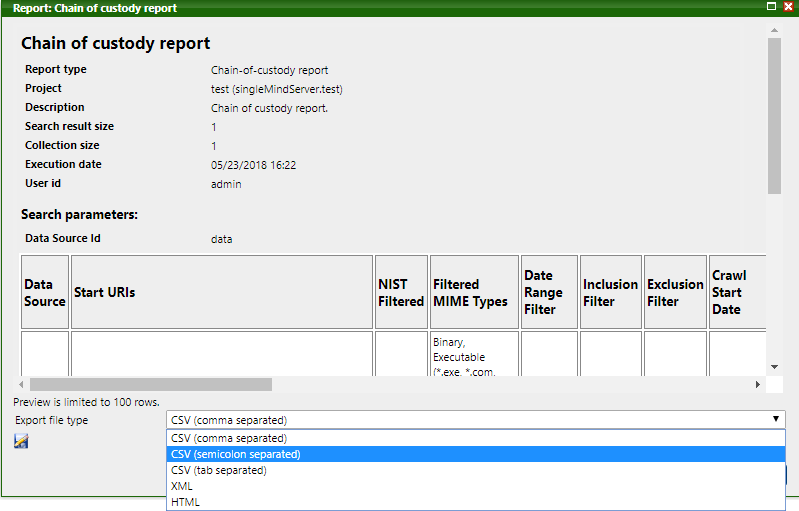 axcelerate 5 15 administrator help how to create a report in excel