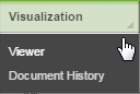 Visualization Dropdown Menu